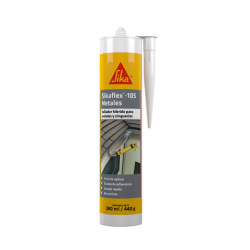 Filtraciones a través de zinguerías, canaletas o tuberías en cubiertas o terrazas? – Sikaflex®-105 Metales Filtraciones a través de zinguerías, canaletas o tuberías en cubiertas o terrazas? – Sikaflex®-105 Metales