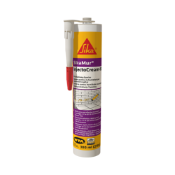Barrera para tratamiento de humedades ascendentes en cimientos y muros? – SikaMur® InjectoCream-100 Barrera para tratamiento de humedades ascendentes en cimientos y muros? – SikaMur® InjectoCream-100